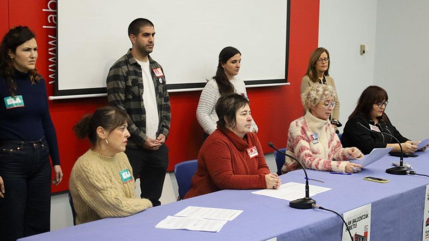 Convocan cuatro días de huelga en la educación pública, la primera gran protesta contra el Gobierno de Pradales