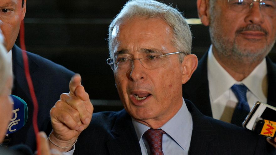 La Fiscalía colombiana deniega la petición de libertad del expresidente Álvaro Uribe