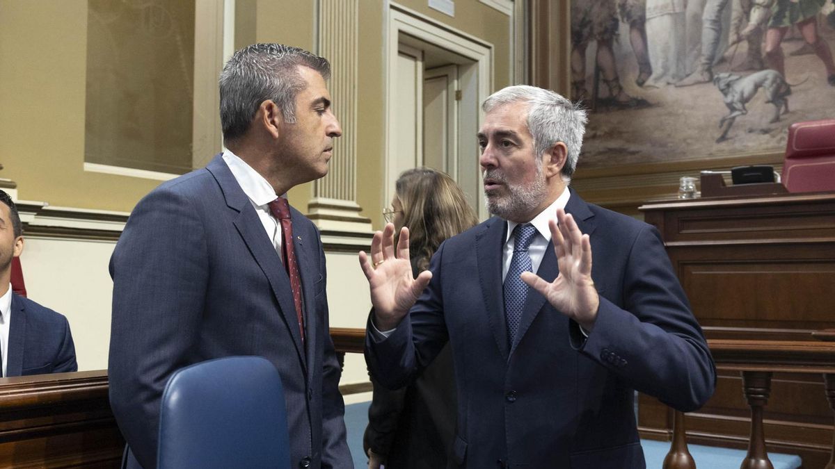 Clavijo amenaza a su socio de gobierno con mandarle a la fiscalía