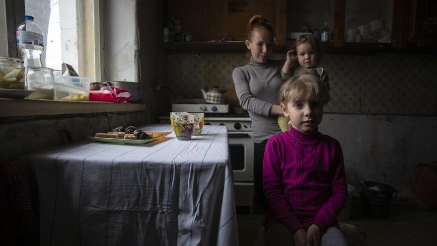 Dos de cada tres niños ucranianos han sido desplazados por la guerra, algo inédito desde la Segunda Guerra Mundial