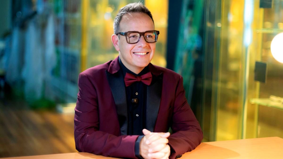 Àngel Llàcer, en una foto promocional de 'Una fiesta de muerte'