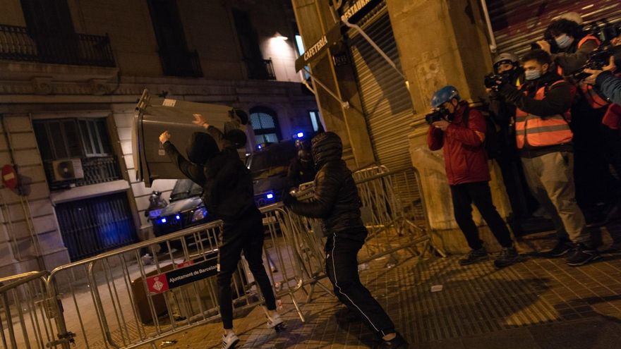 La semana de disturbios en Catalunya por el encarcelamiento de Hasel se salda con 129 detenidos