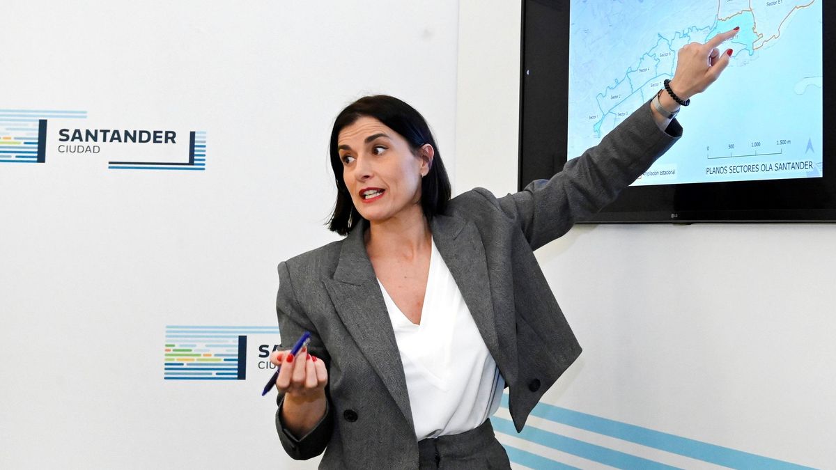La alcaldesa de Santander, Gema Igual, en una imagen de archivo.