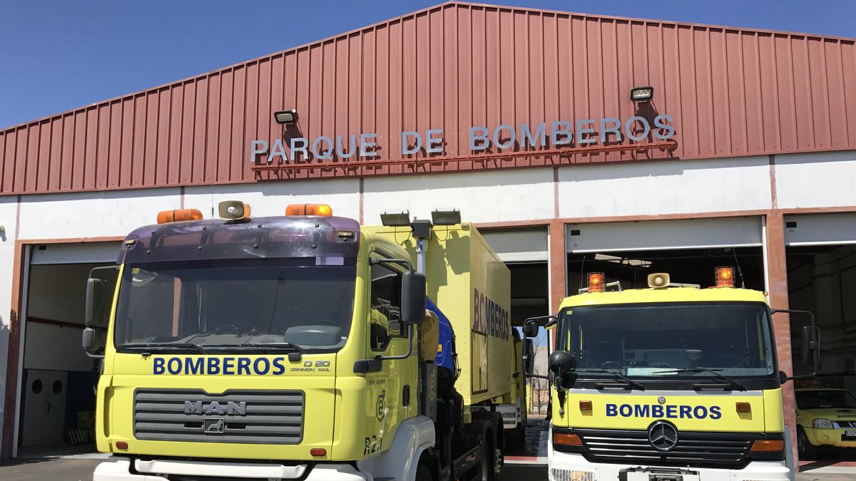 Parque de bomberos del Consorcio de Emergencias de Gran Canaria. Archivo.