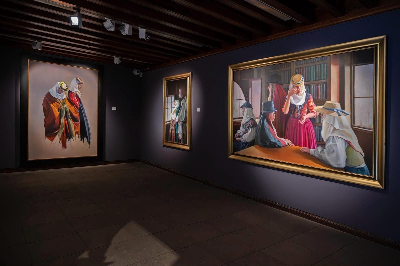 Luis Morera inaugura la exposición ‘Ach Guañac. Geografías del vínculo’ en el Espacio Cultural de Santa Cruz de La Palma.