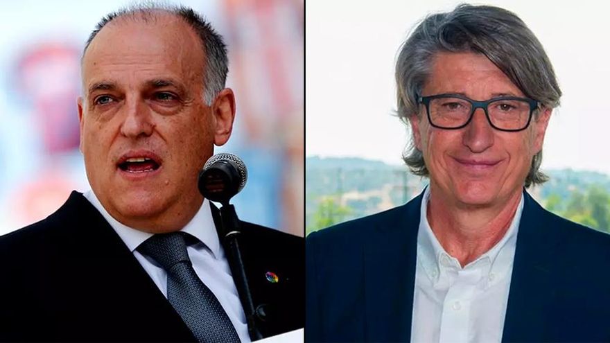 Tebas responde a Rivero por decir en TVE que ver el fútbol en España es muy caro: "Deberías profundizar más"