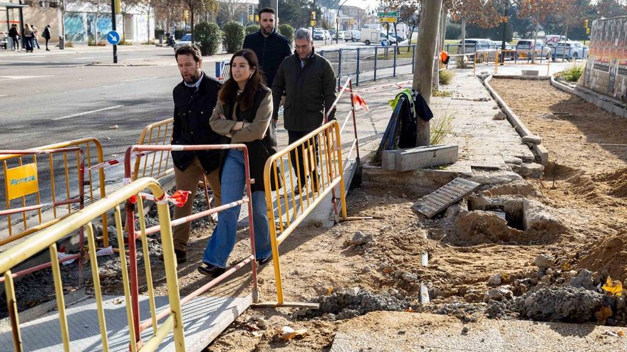 Comienzan las obras del carril bici que llegará hasta la Facultad de Veterinaria y el Pabellón Príncipe Felipe de Zaragoza