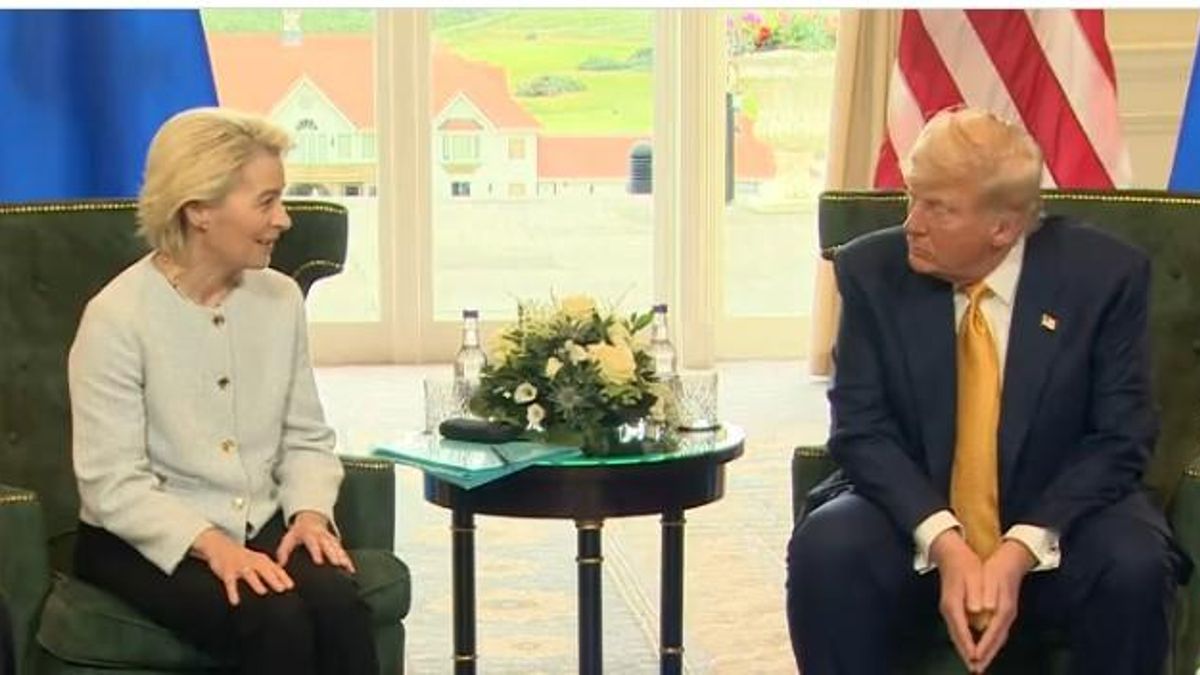 Von der Leyen se reúne con Trump entre reproches para intentar cerrar un acuerdo arancelario