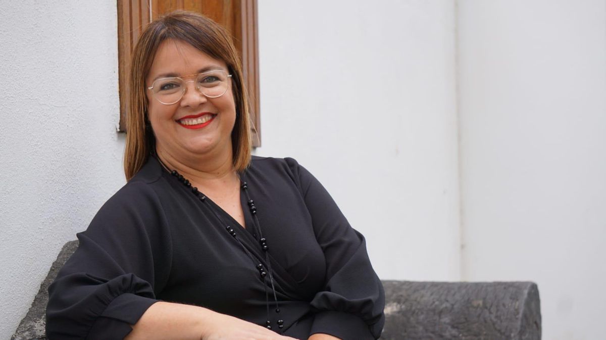Maite Rodríguez, concejal del PP en el Ayuntamiento de Breña Alta.
