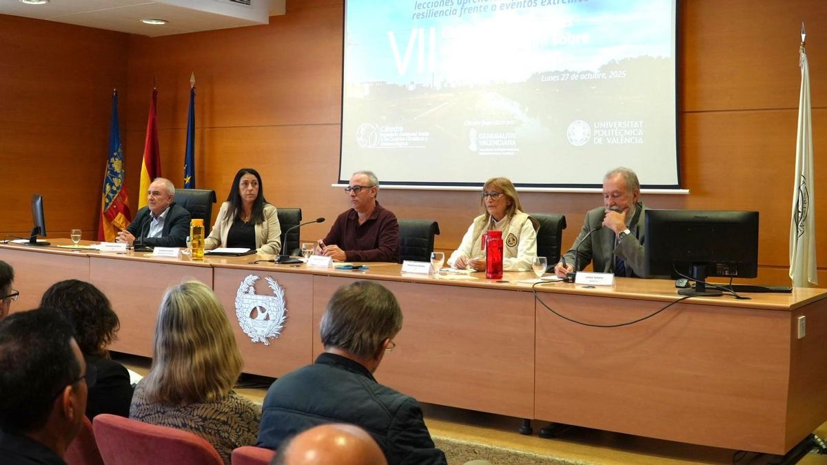 La Cátedra de Cambio Climático UPV-GVA pide reforzar la resiliencia en cuencas mediterráneas ante eventos extremos