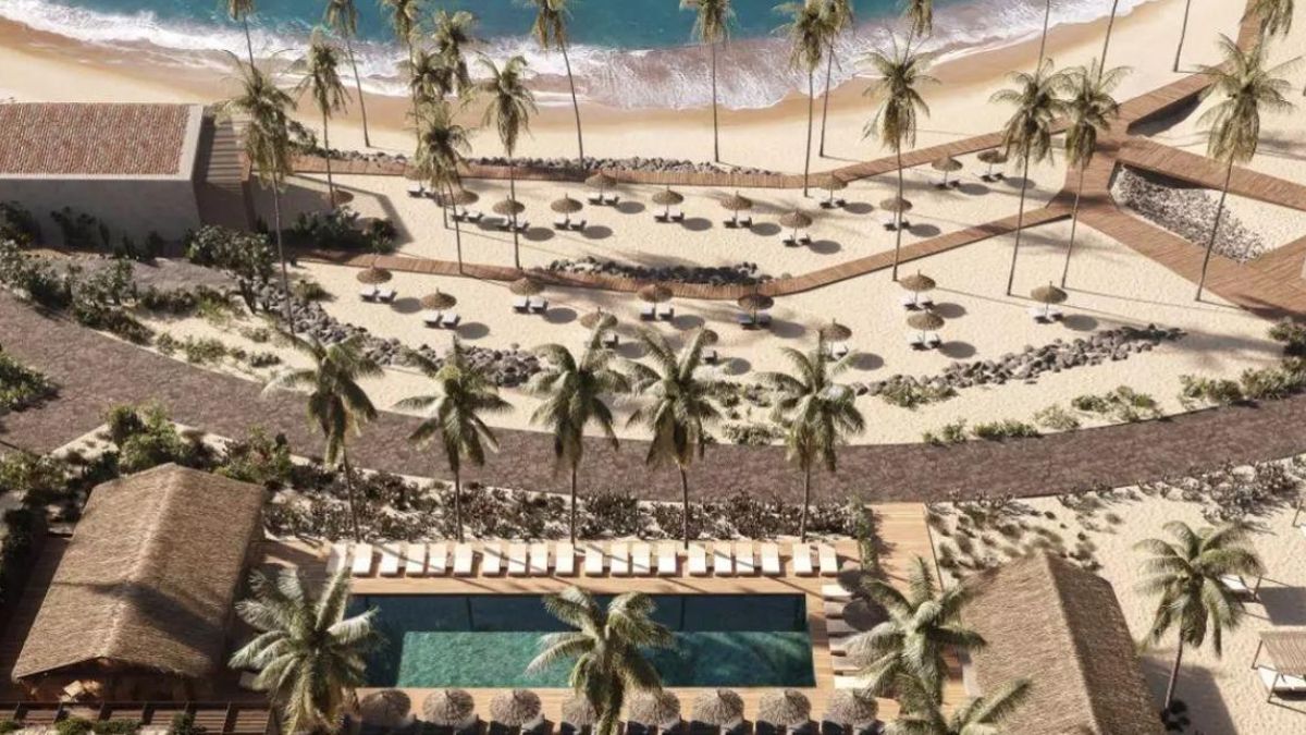 Imagen del proyecto de Cuna del Alma, junto a la playa del Puertito de Adeje