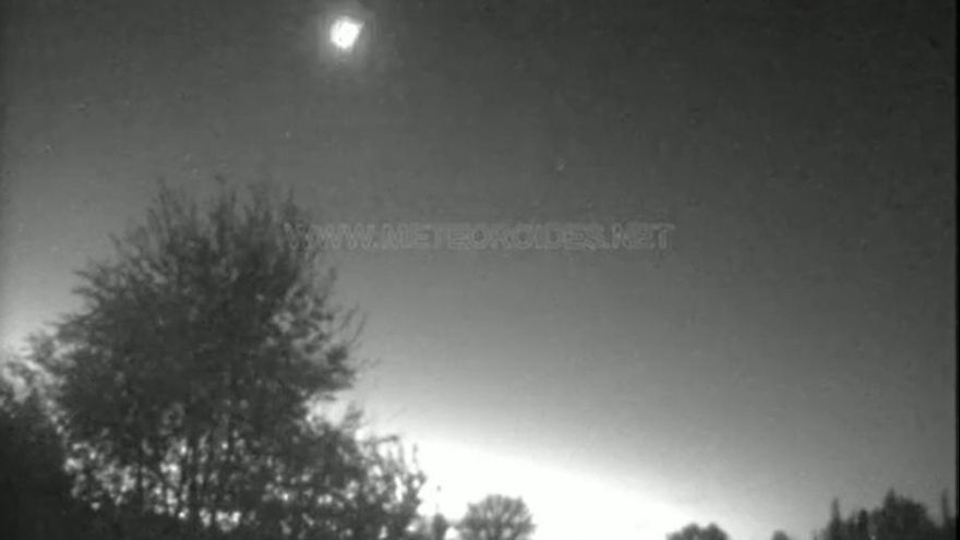 Una roca procedente de un asteroide impacta contra la atmósfera en Castilla-La Mancha