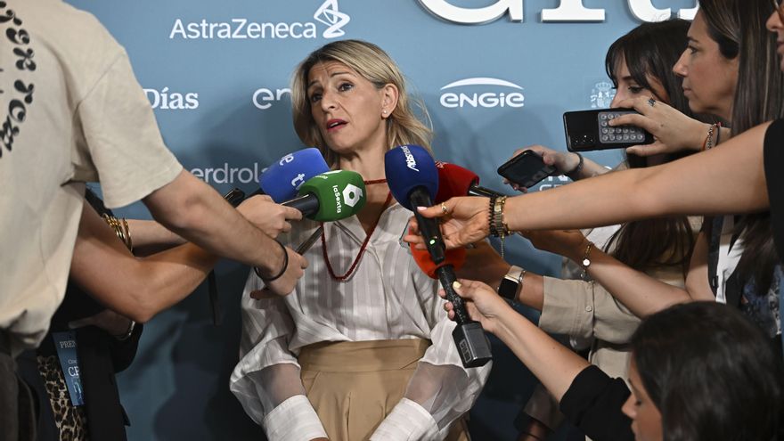 Yolanda Díaz pide actuar con "la máxima contundencia" respecto a los audios de Leire Díez