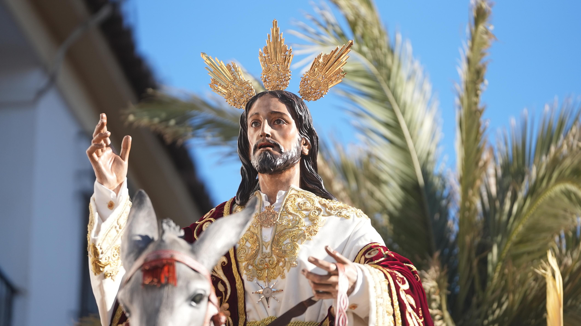 Salida procesional de la Entrada Triunfal, en imágenes