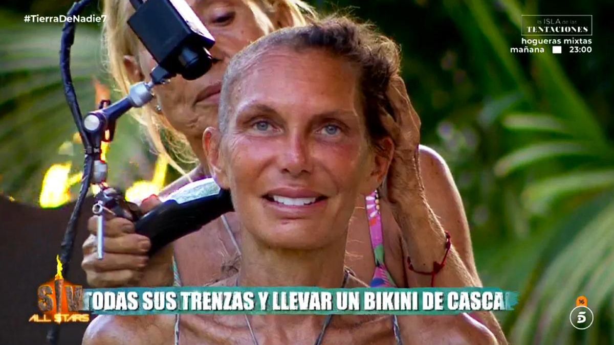 'Supervivientes All Stars 3' rapa al cero a Yola, corta las trenzas a Chiqui y tiñe de rosa a la Benito que se despidió de la TV