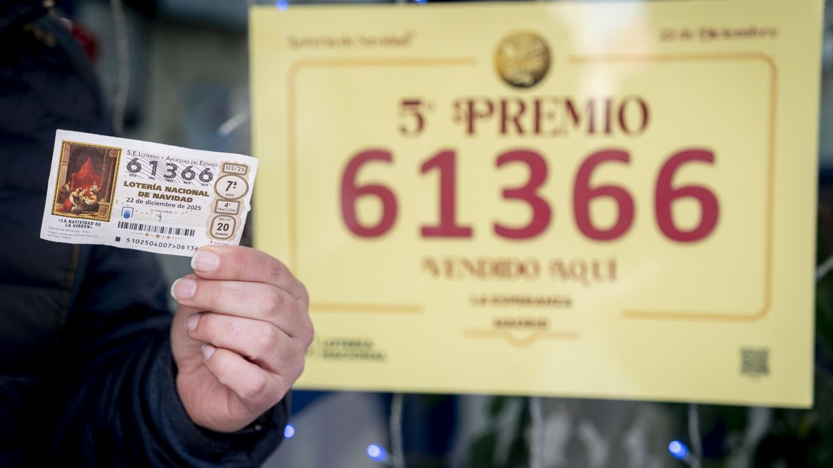 Cae en Navarra parte del tercer y quinto premio de la Lotería de Navidad, concretamente en Pamplona y Cordovilla
