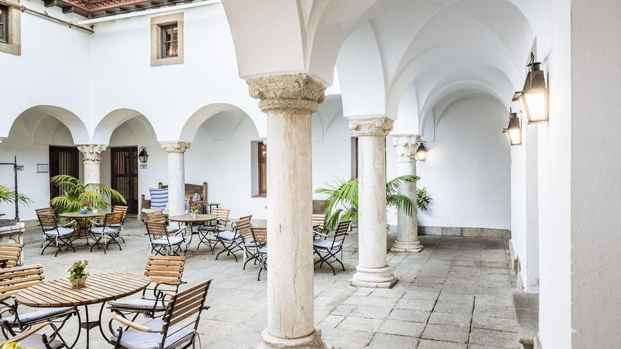Interior del Convento-Hospital Jesús de Nazareno en Mérida