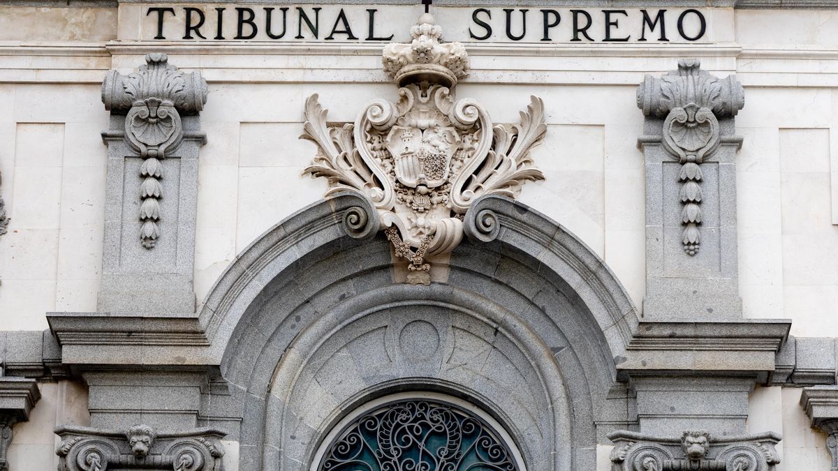 Fachada del Tribunal Supremo.