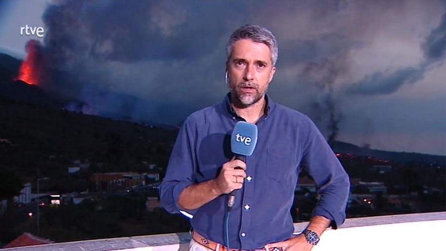 La TV ya informa desde La Palma: así actúan Franganillo, Piqueras, Griso, Pardo e Intxaurrondo desde el terreno