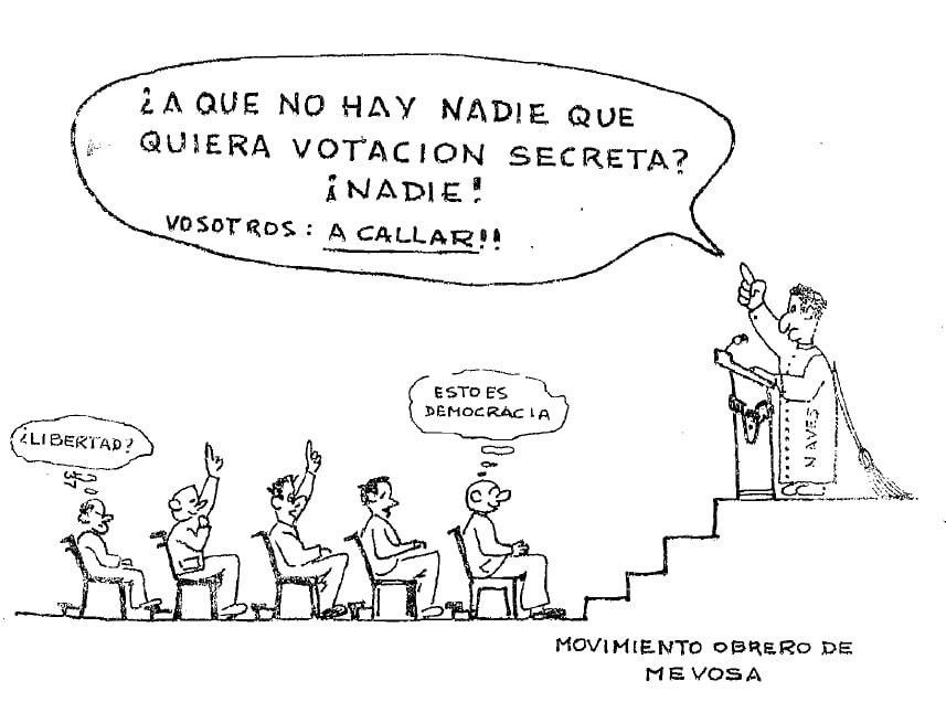 Movimiento obrero de Mevosa