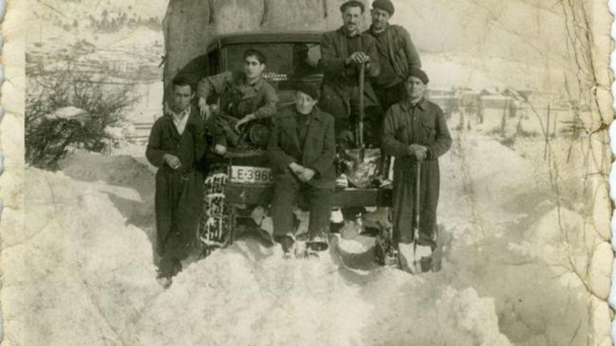 Nevadona en Laciana.