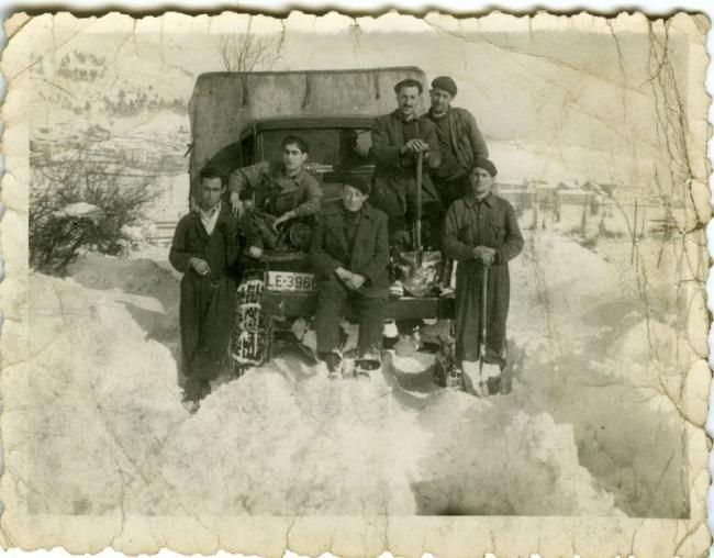 Una buena nevada en Laciana