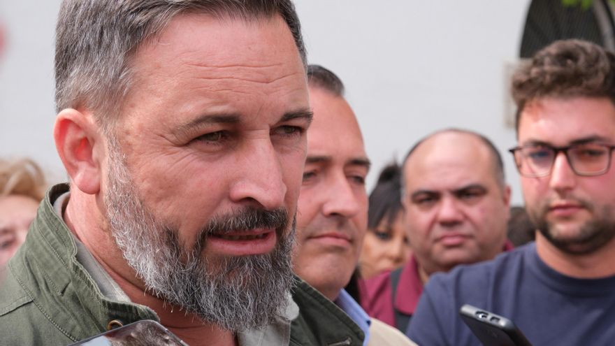 Archivo - El líder de Vox, Santiago Abascal