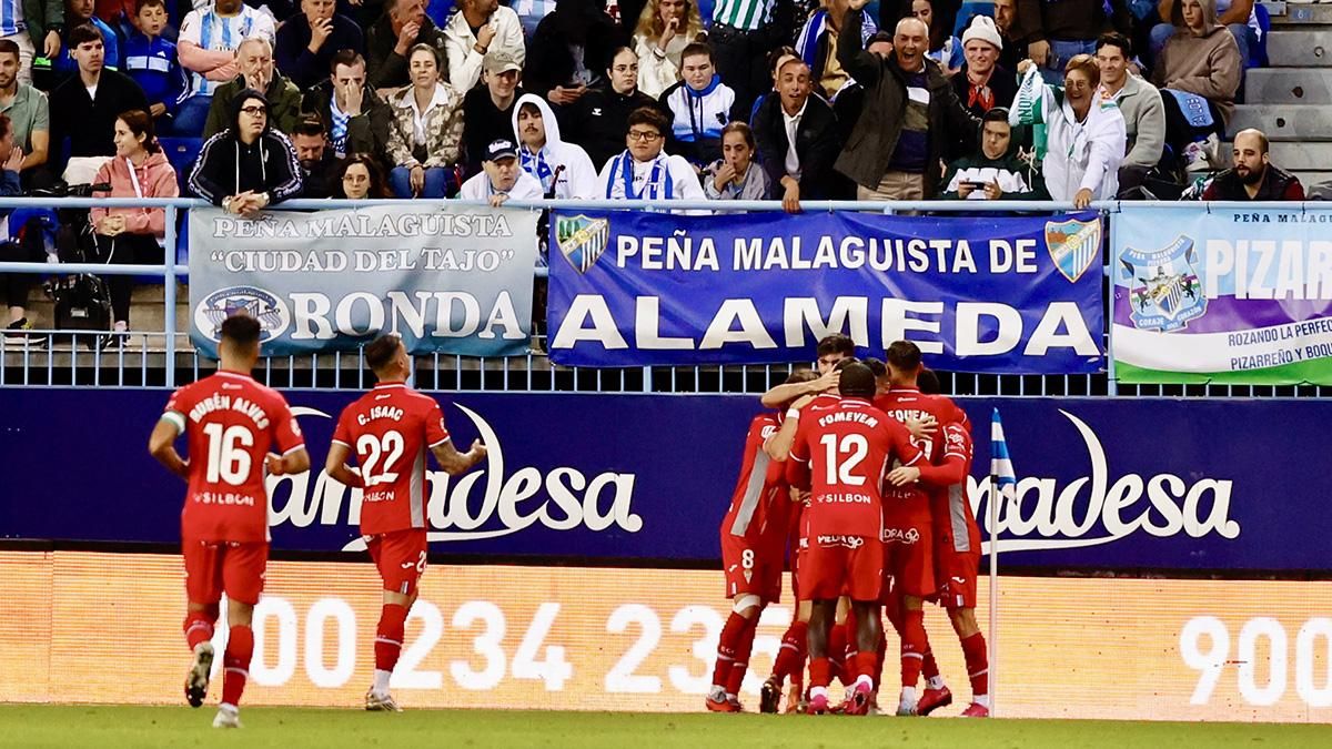 Las imágenes del Málaga CF - Córdoba CF