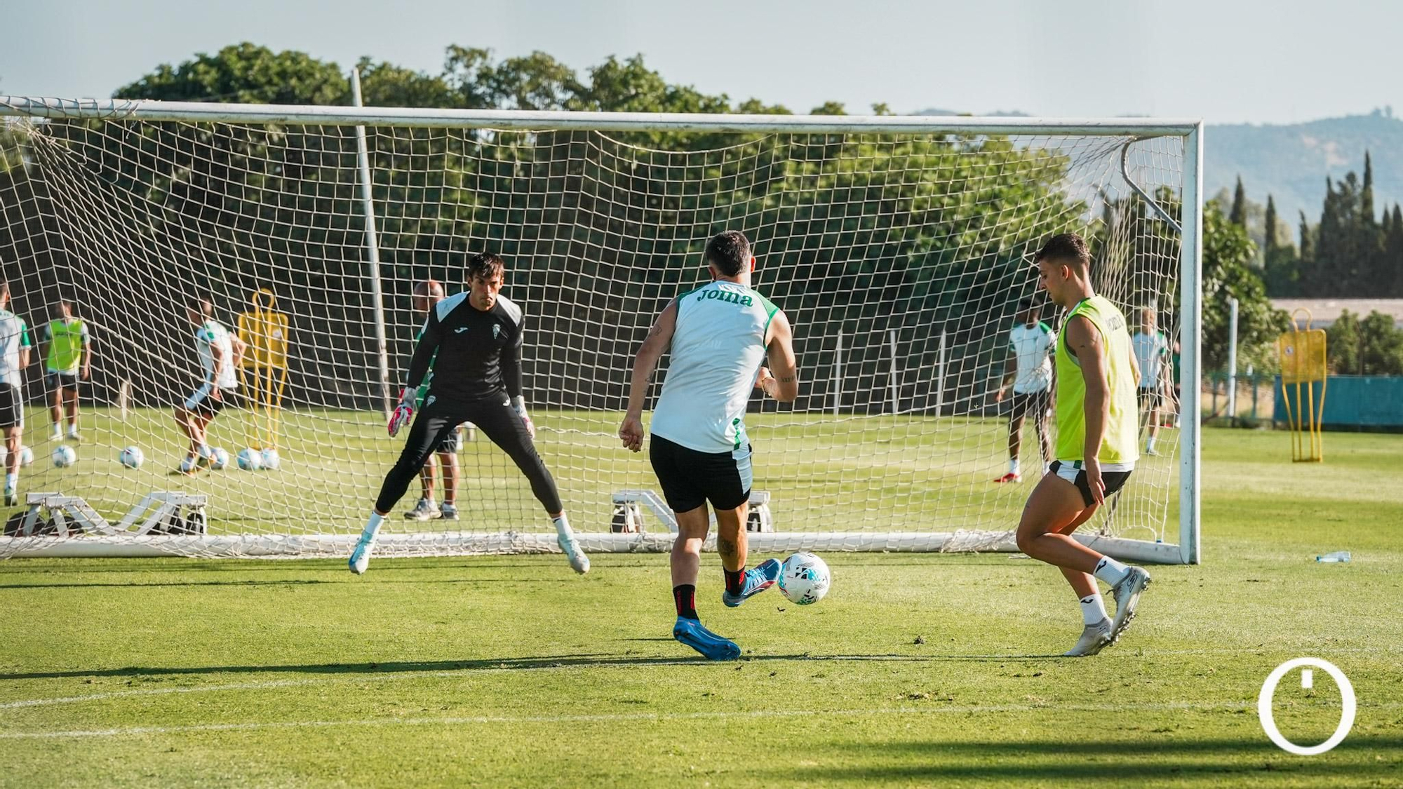 Entrenamiento del Córdoba CF
