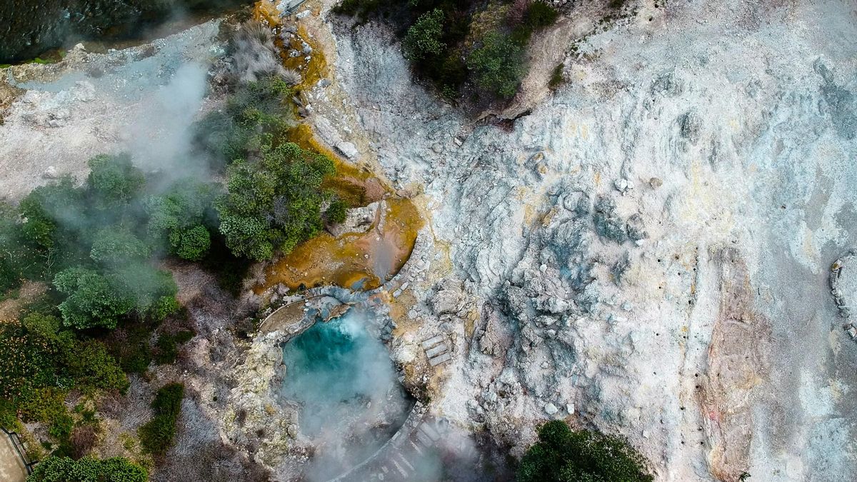 Furnas, en la isla de São Miguel.