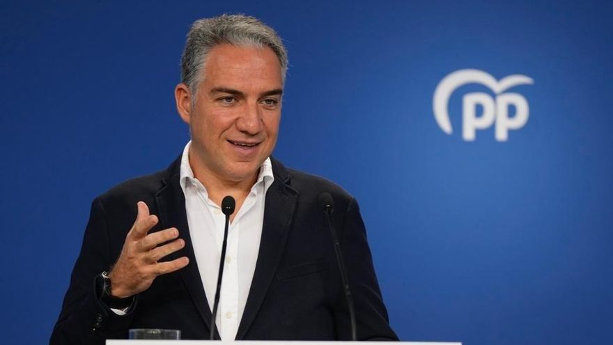 El coodinador general del PP, Elías Bendodo.