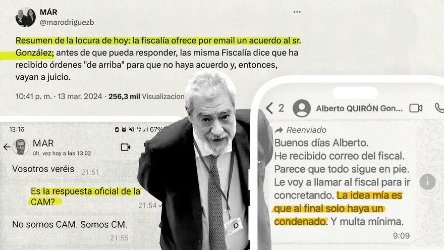 Las horas frenéticas de Miguel Ángel Rodríguez para dirigir la defensa del defraudador confeso "Alberto Quirón"