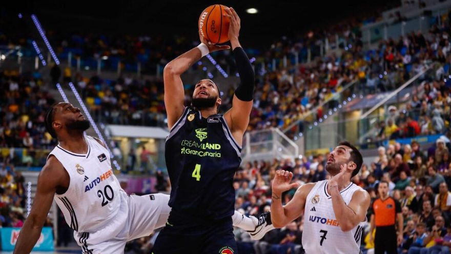 El Granca no puede ante el Real Madrid