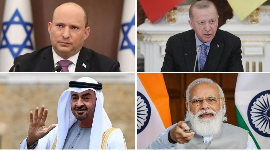 Quiénes son los líderes que median en la guerra de Ucrania y qué intereses tienen