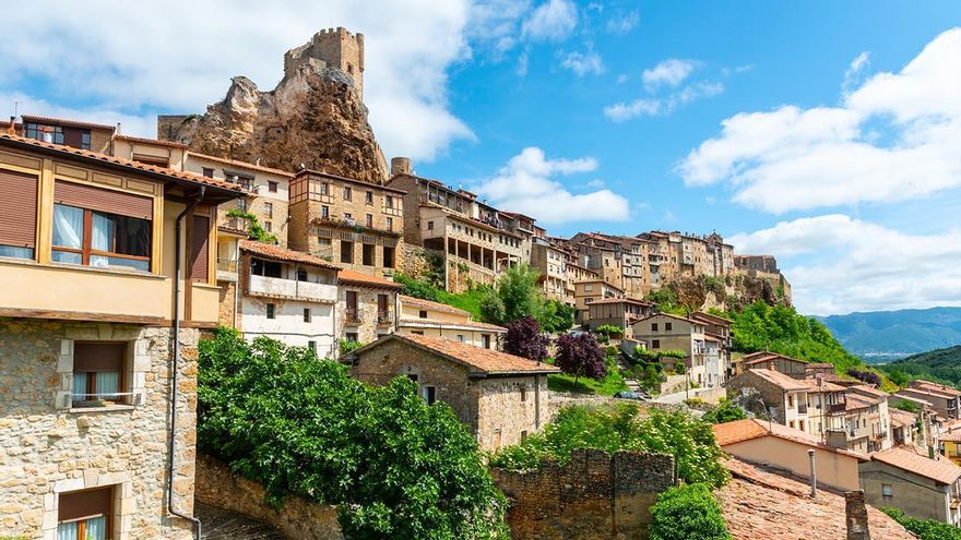 Una ciudad defensiva adaptada al terreno.