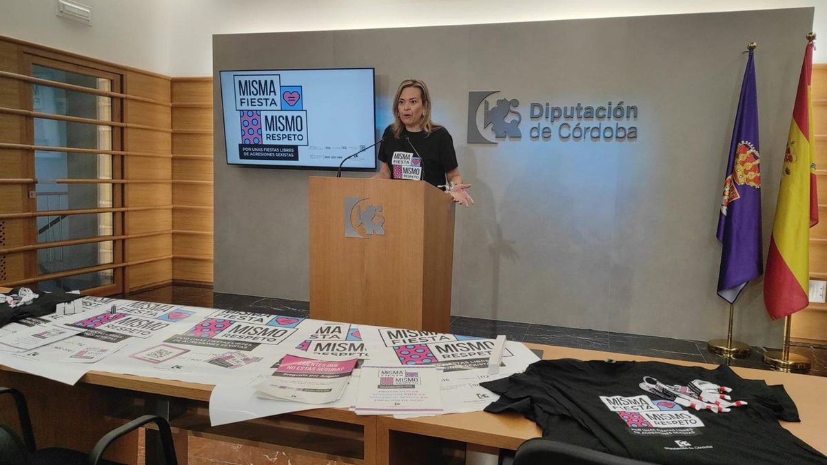 La Diputación lanza la campaña 'Misma fiesta. Mismo respeto' para prevenir agresiones sexuales en fiestas