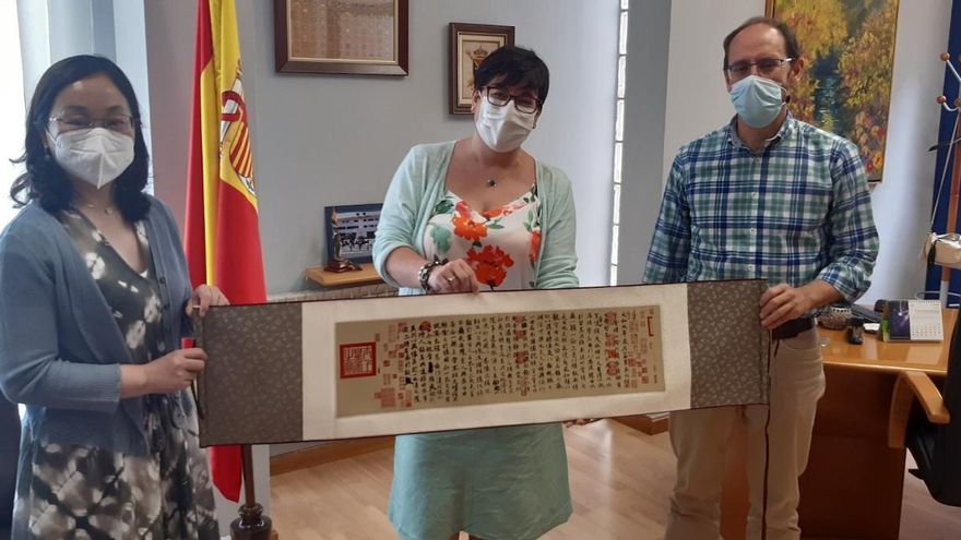 Reunión del Instituto Confucio y San Andrés del Rabanedo