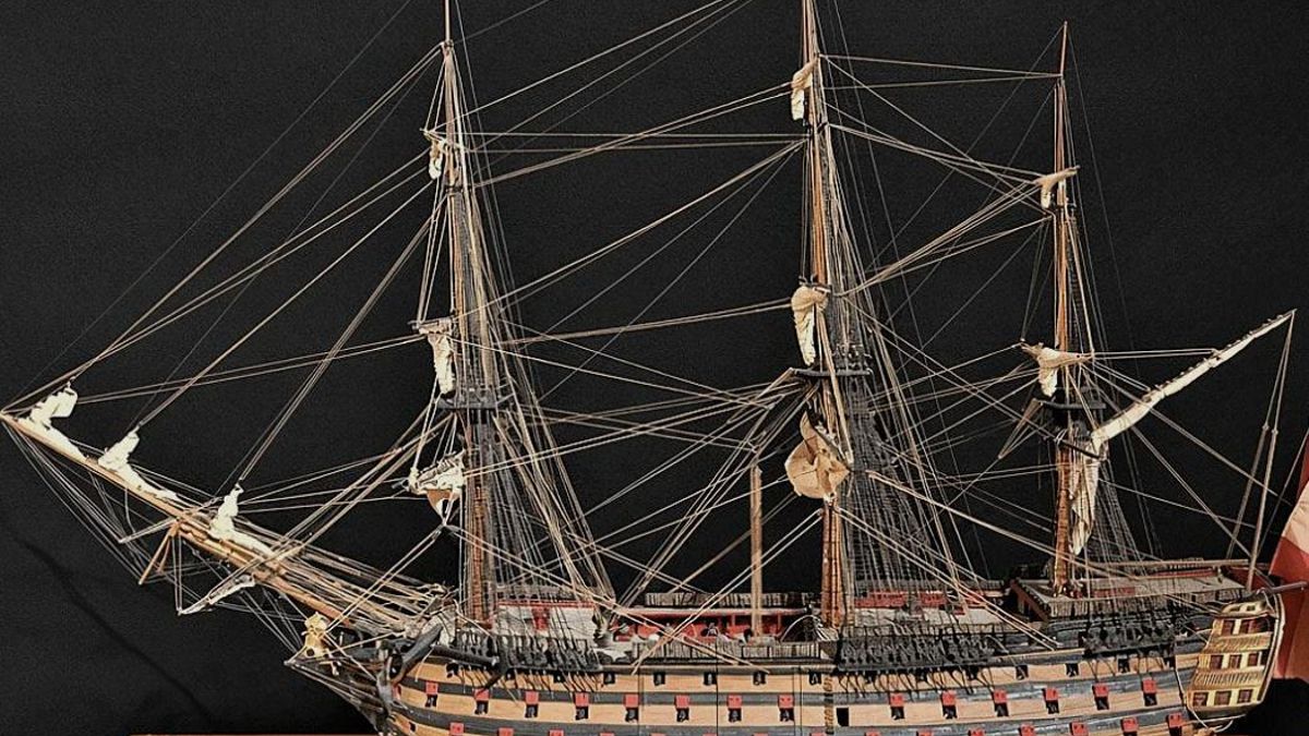 Construido en Ferrol en 1784 con 112 cañones y tres puentes, fue de los mejores barcos europeos y acabó hundido en La Habana