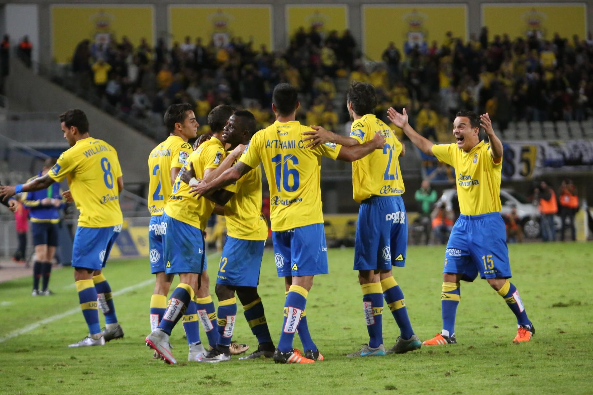 Partido de vuelta de la Copa del Rey entre la UD Las Palmas y el Eibar en el Estadio de Gran Canaria.