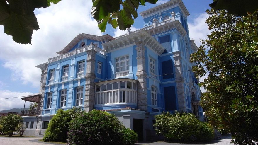 Quinta de Guadalupe, en Colombres. Es una de las máximas expresiones de la arquitectura indiana del norte peninsular.