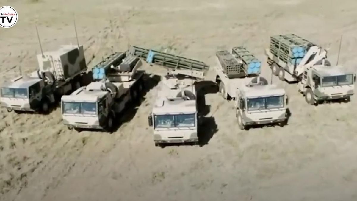 Lanzadores de cohetes con tecnología de Elbit Systems similar a la que fabrica Escribano en Córdoba