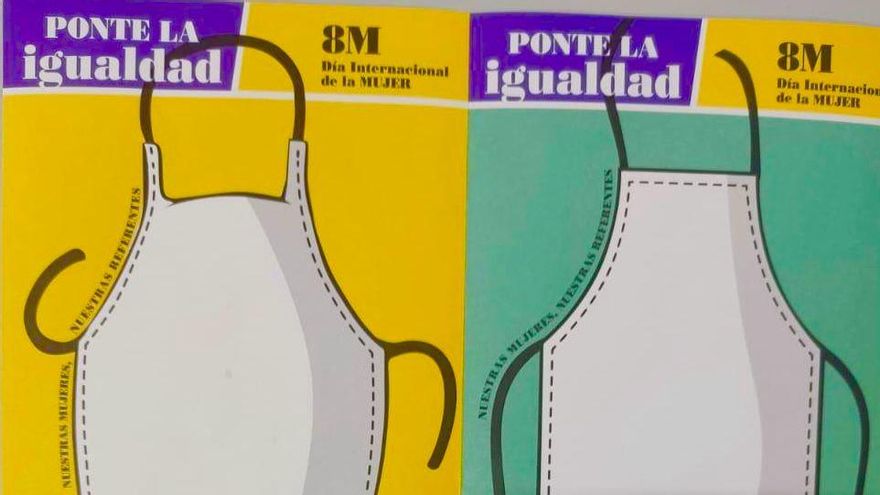 El Gobierno del PP en La Rioja reparte delantales en colegios por el 8M para “concienciar de la corresponsabilidad”