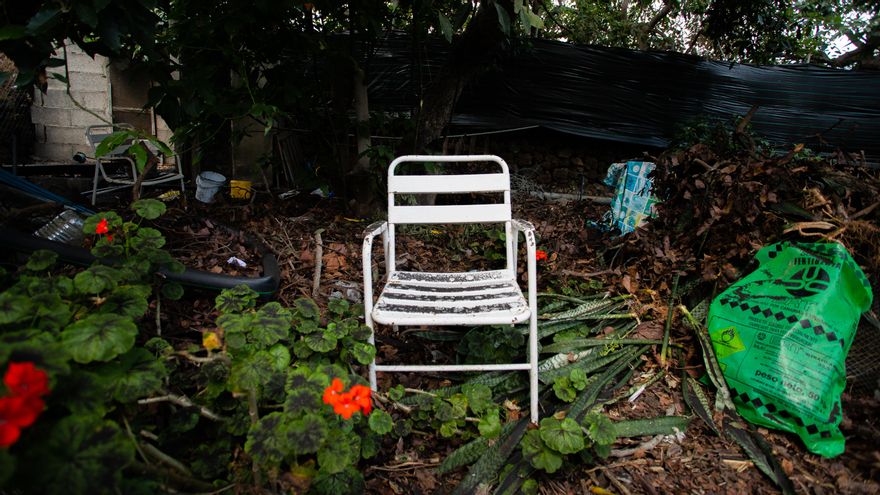 La finca de Victoria, llena de ceniza