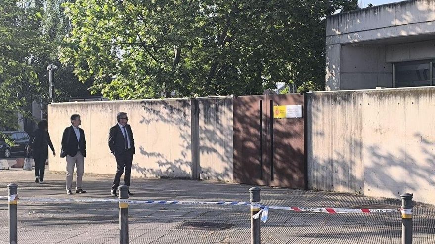 Sede de la Audiencia Nacional de San Fernando de Henares (Madrid), este lunes.