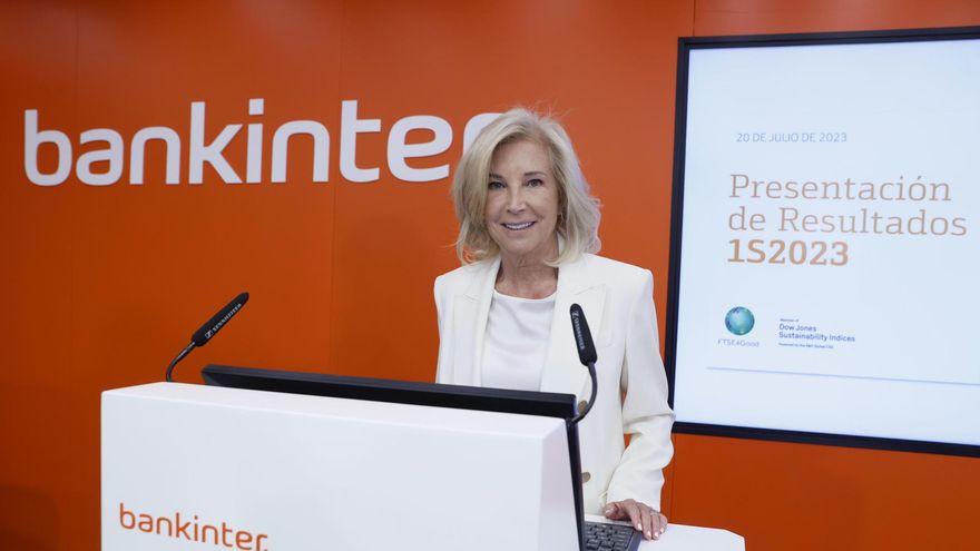 Bankinter ganó 845 millones en 2023, un 51 % más, y récord en la historia del banco