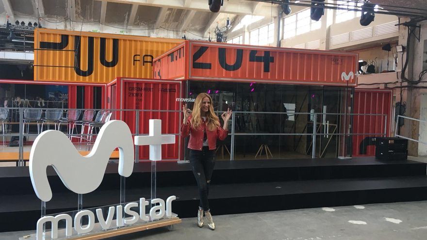 Paula Vázquez en la presentación