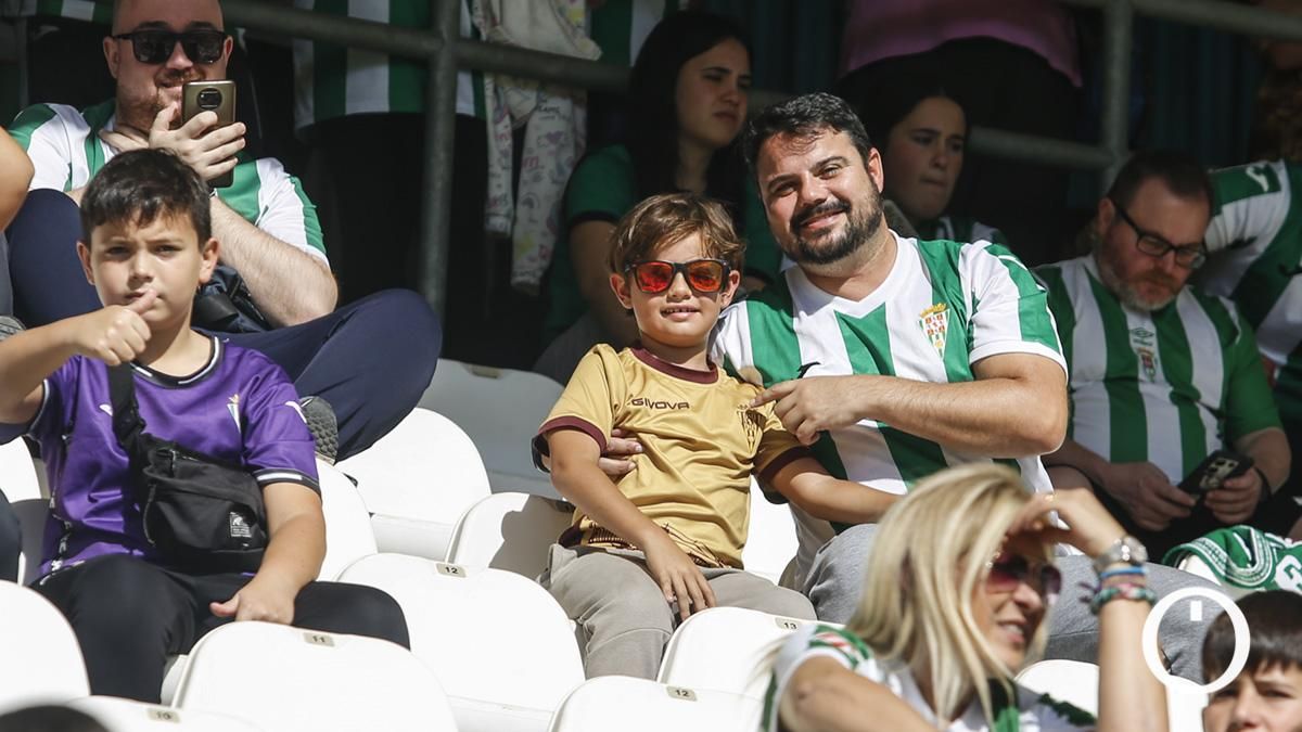 Grada Blanquiverde del Córdoba CF - CD Castellón