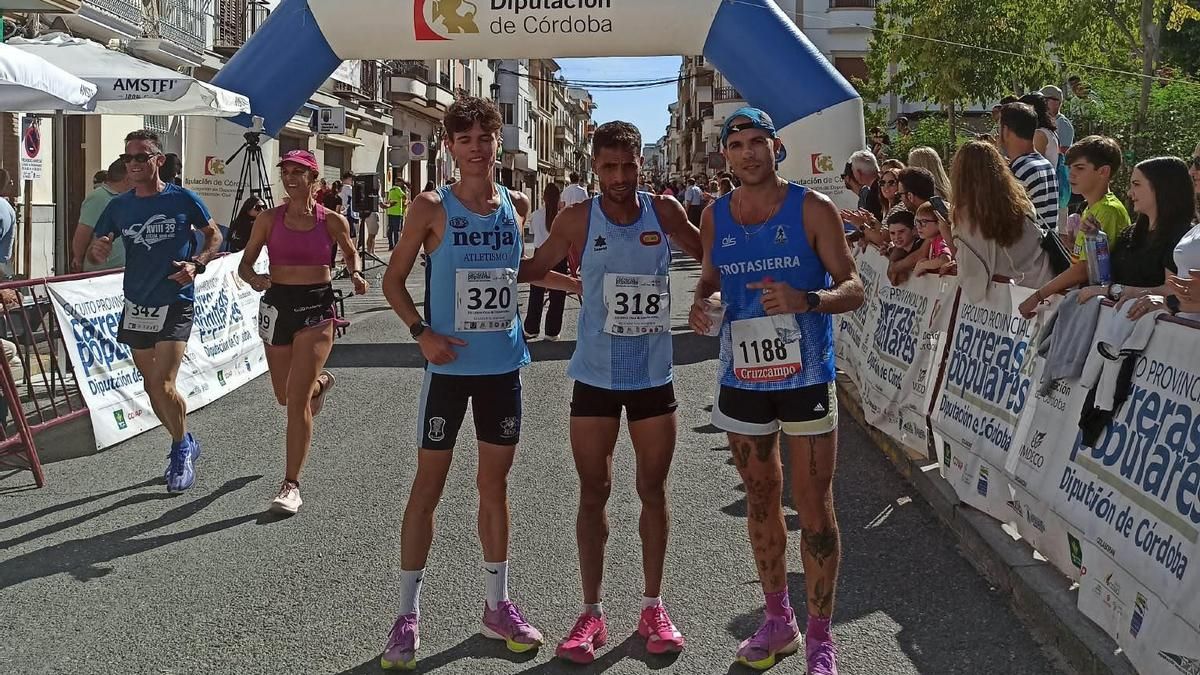 Podio masculino en Fernán Núñez