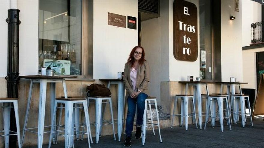 Carmen Franganillo, candidata de IU a la Alcaldía de León. Foto: Aclamv Photographer.