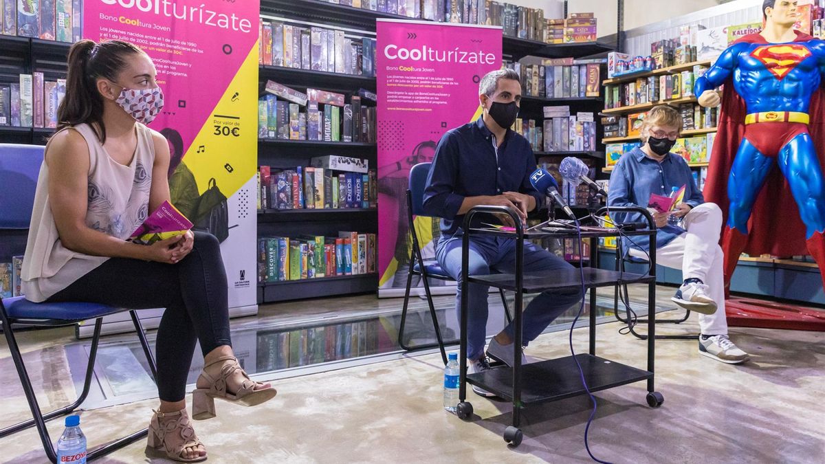Presentación del Bono Cooltura hace unos días.